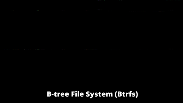 Visualisierung B-tree File System (Btrfs)