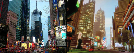 Vergleich von GTA IV und New York
