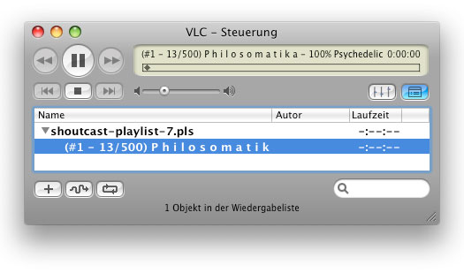 VLC-Player auf OS X